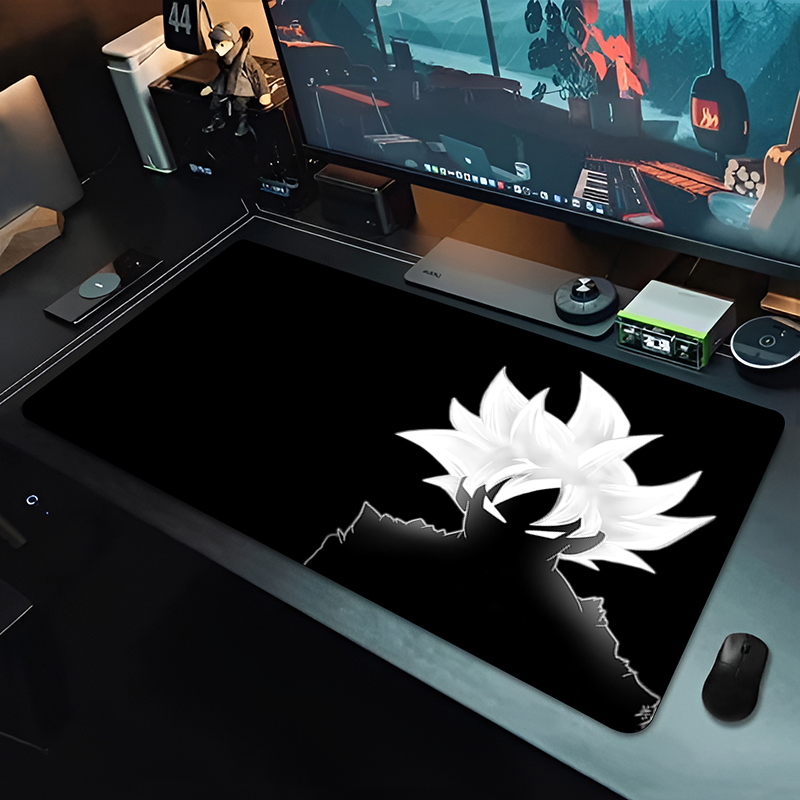 Gaming Keyboard En Mouse - DBZ Black Anime Muismat Dragon Ball
