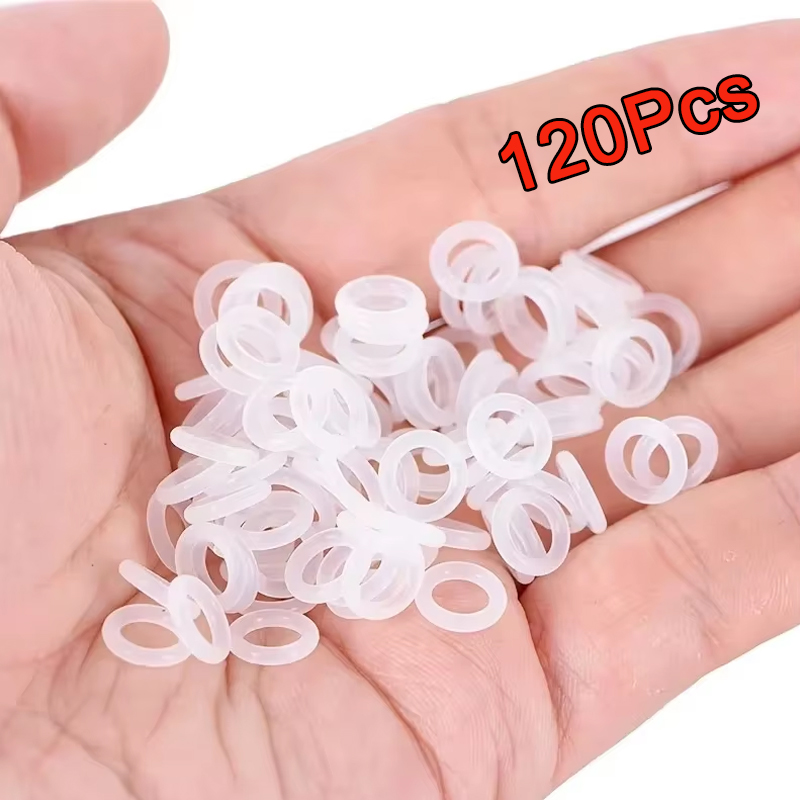 Keycap Puller Ring - 120 Stuks Toetsenbord O-Ring Keycaps Siliconen