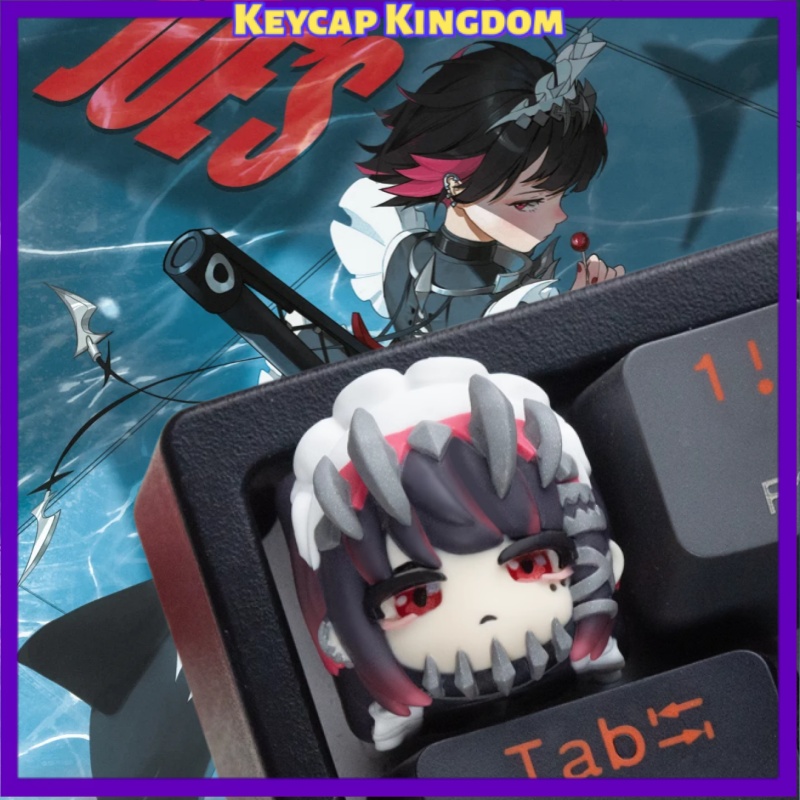 Gaming Keyboard Typewriter - Zenless Zone Zero Ellen Joe 3D-geprinte