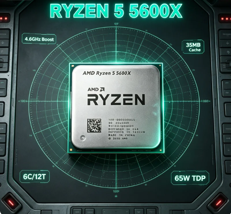 Amd Cpu Ryzen 5 - AMD Ryzen 5 5600X-processor Nieuwe R5