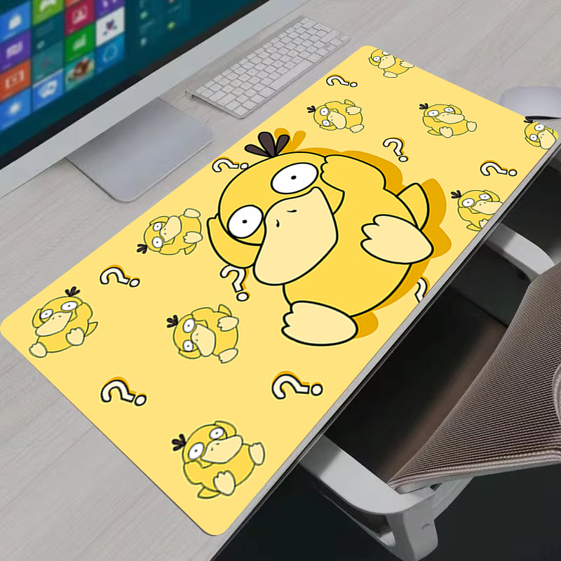 Gaming Keyboard Top - Muismat Anime P-Pokemon Psyduck XXL Grote