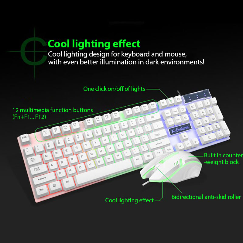 KM320 toetsenbord- en muisset  - Gaming Keyboard And Mouse Combo recensie en prijs
