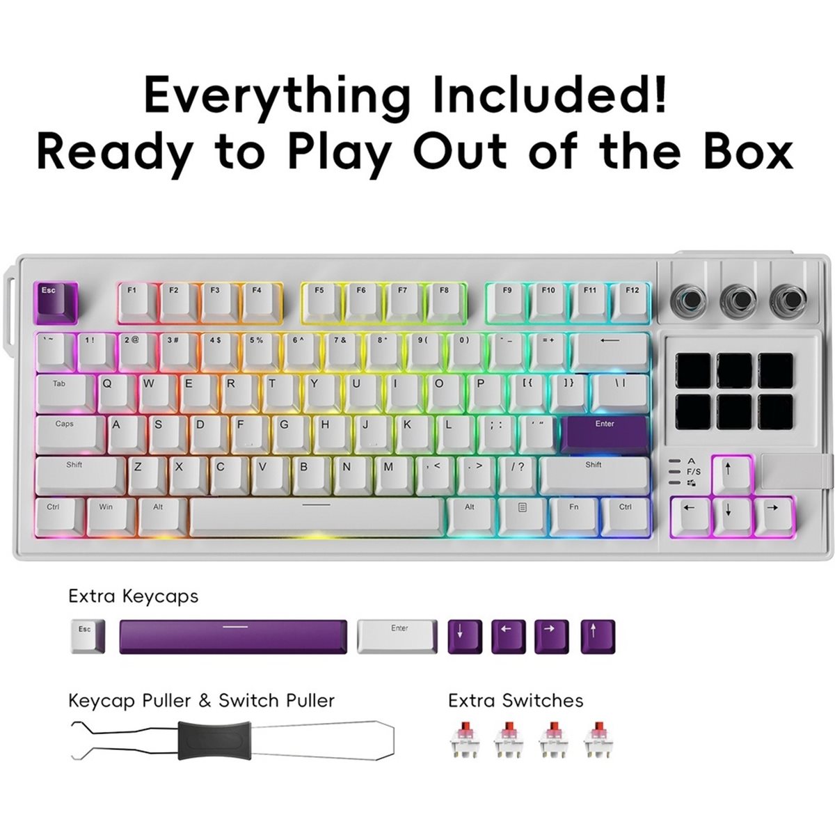 update. K1 PRO Visueel mechani - Gaming Keyboard Mechanical recensie en prijs