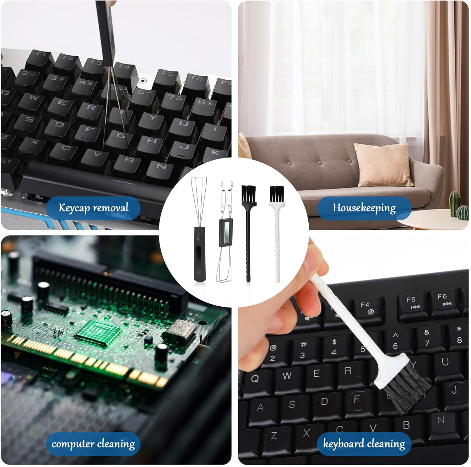 1 set Keycap Remover Tool Set, - Keycap Puller Ring recensie en prijs