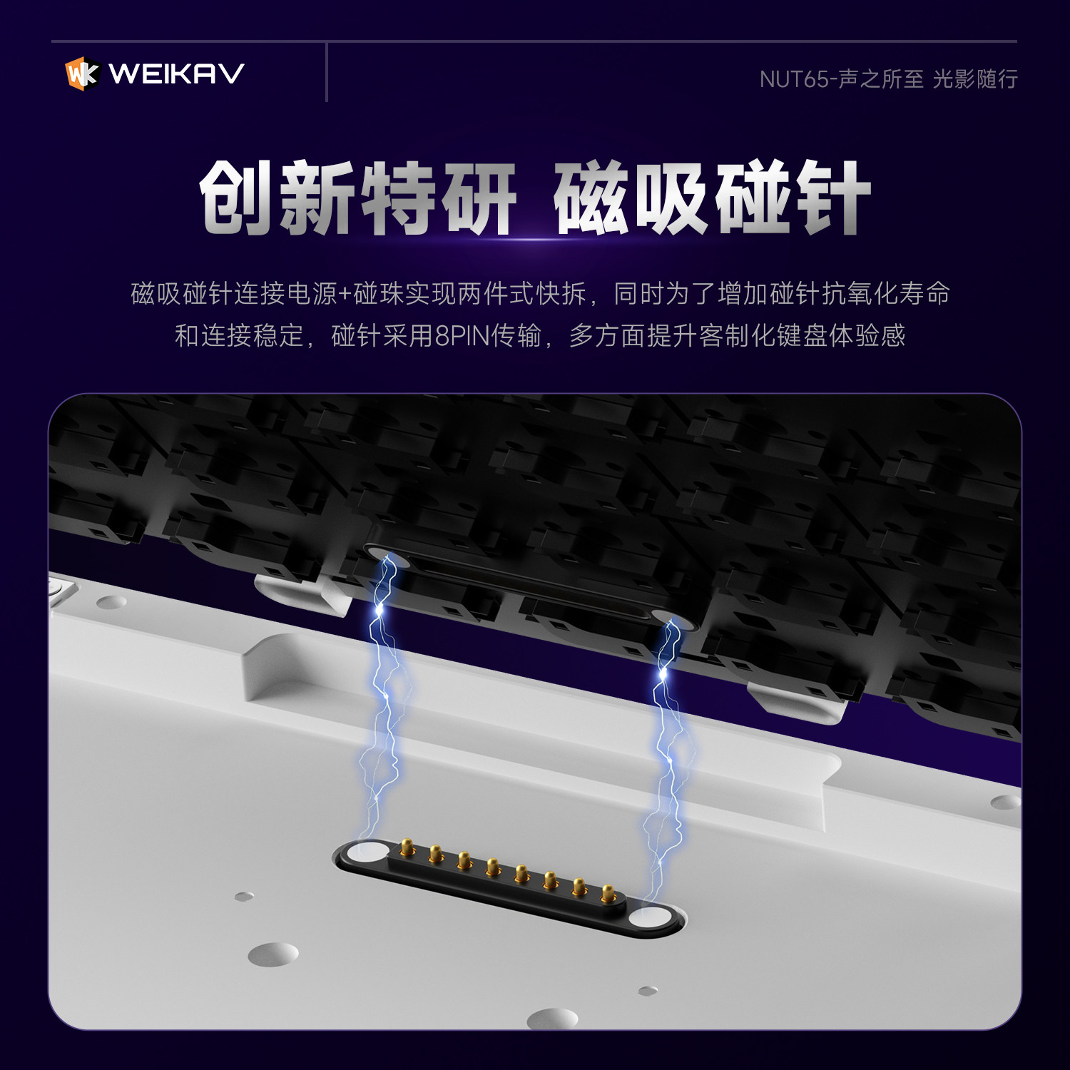 Nieuwe Weikav Nut65 aluminium  - Gaming Keyboard Mechanical recensie en prijs