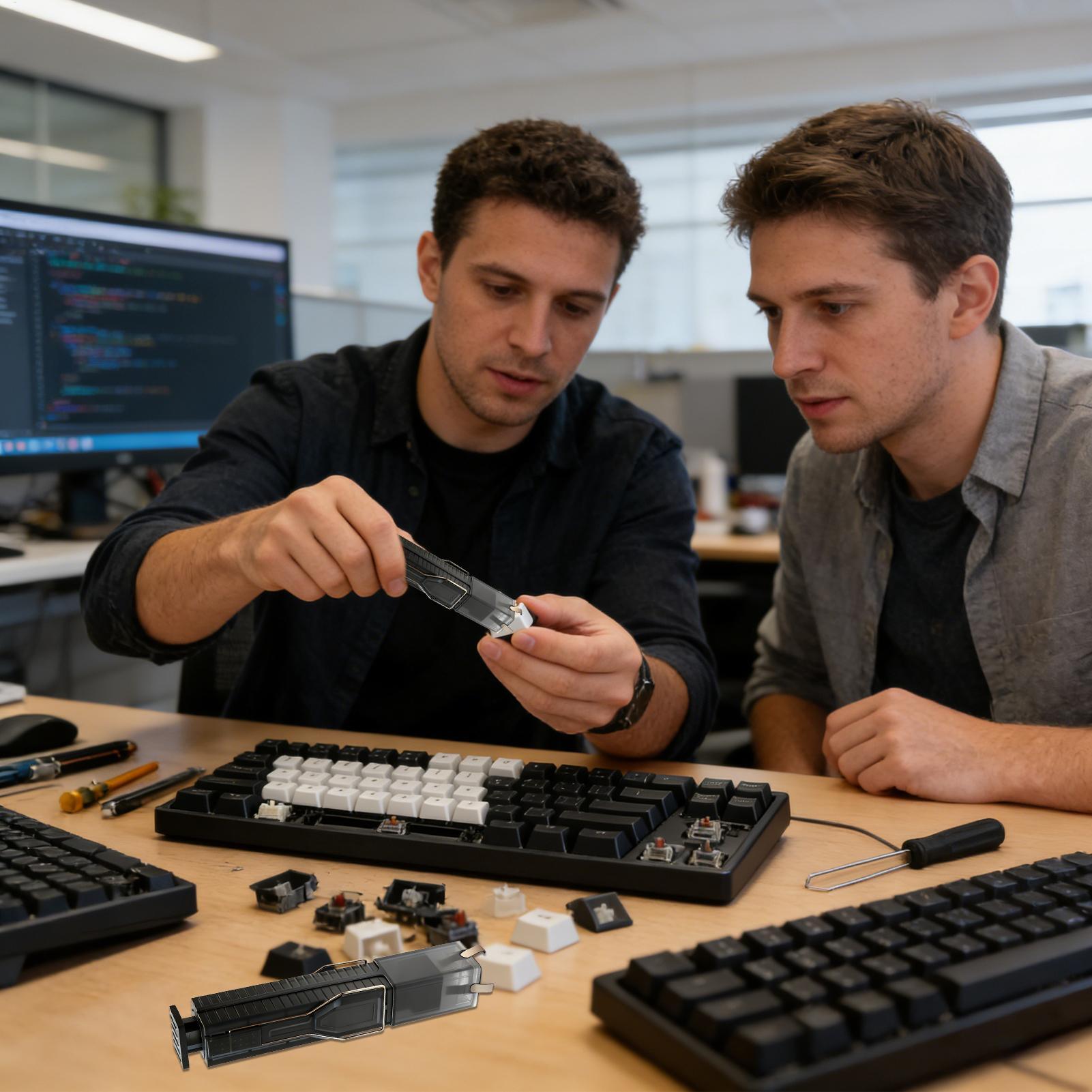 2-in-1 toetsenbord-keycaps-sch - Keycap Puller Ring recensie en prijs