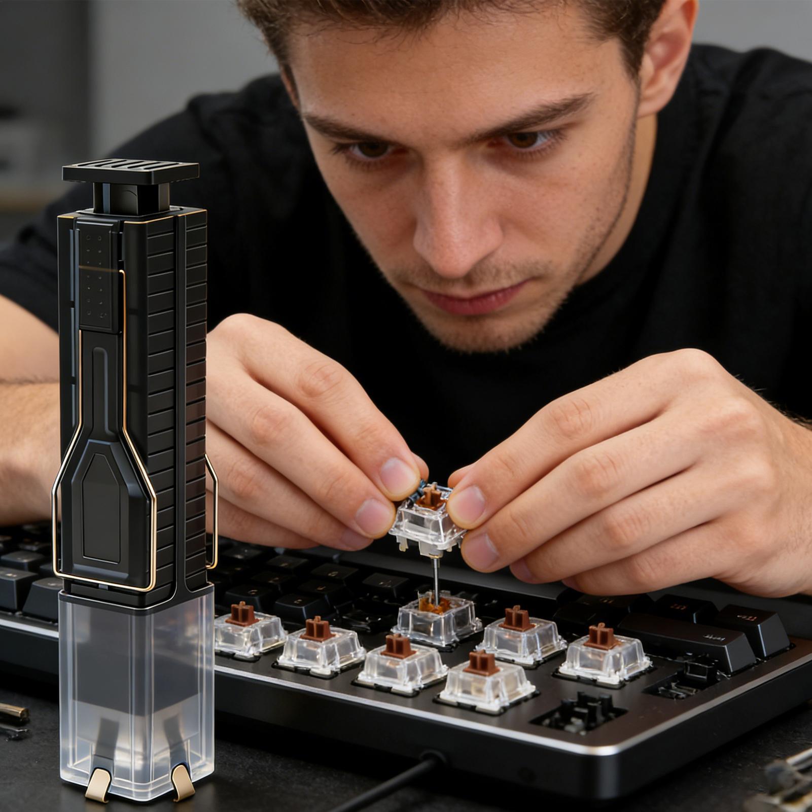 2-in-1 toetsenbord-keycaps-sch - Keycap Puller Ring recensie en prijs