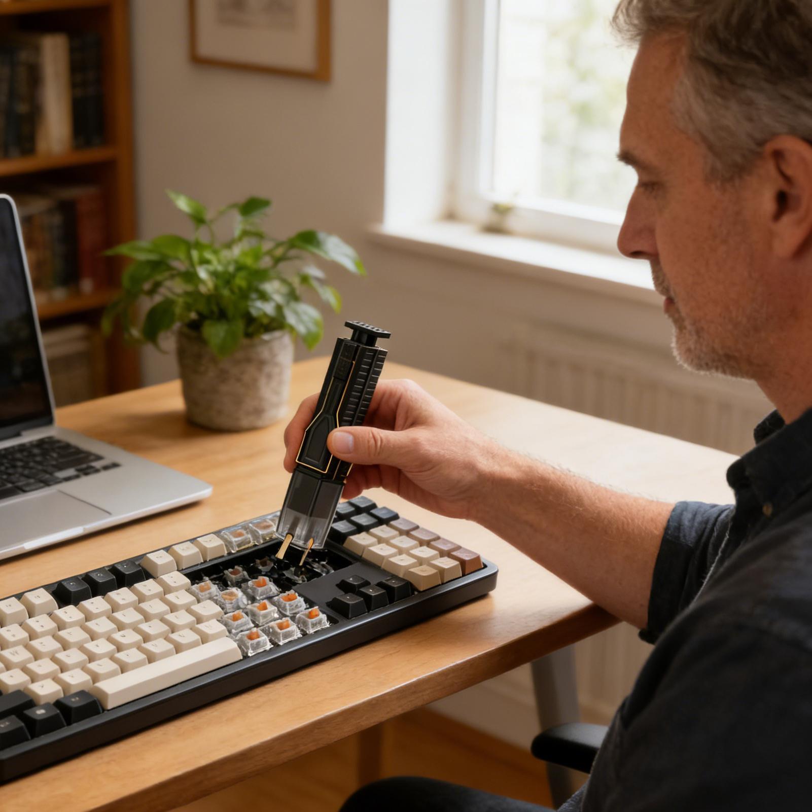 2-in-1 toetsenbord-keycaps-sch - Keycap Puller Ring recensie en prijs