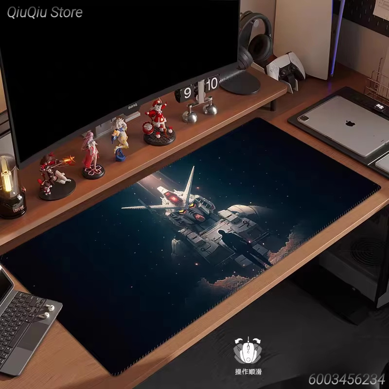 Cartoon HD Print Gundam ledere - Gaming Keyboard Typewriter recensie en prijs