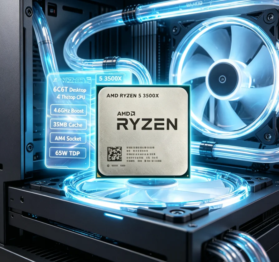 AMD Ryzen 5 3500X AM4 Desktop  - Amd Cpu Ryzen 5 recensie en prijs