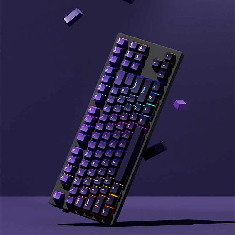Aangepaste Gradient Violet OEM - Gaming Keyboard Top recensie en prijs
