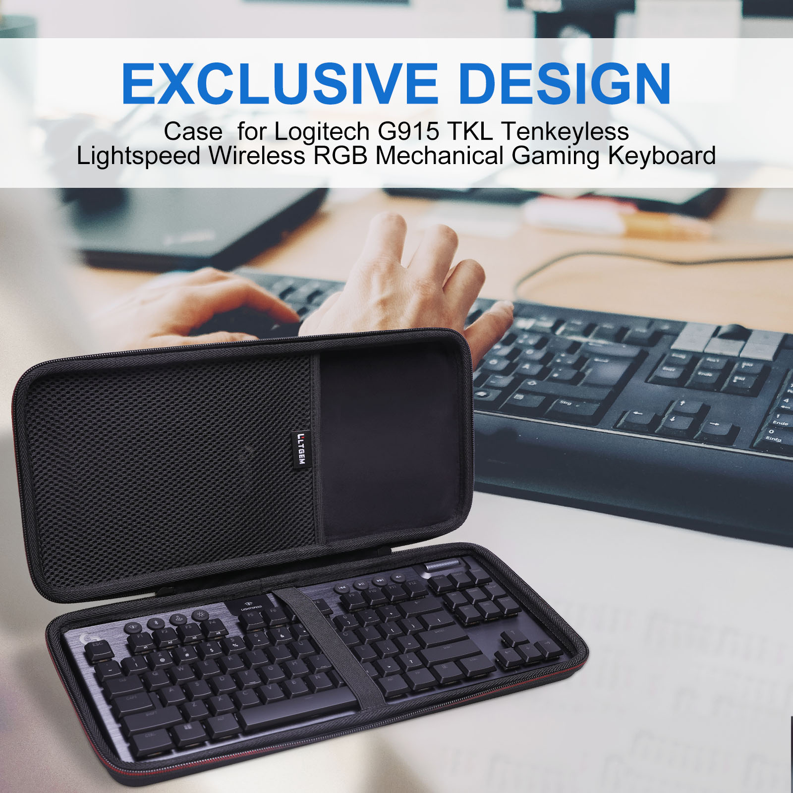 Case voor Logitech G913 TKL -  - Gaming Keyboard Ergo recensie en prijs