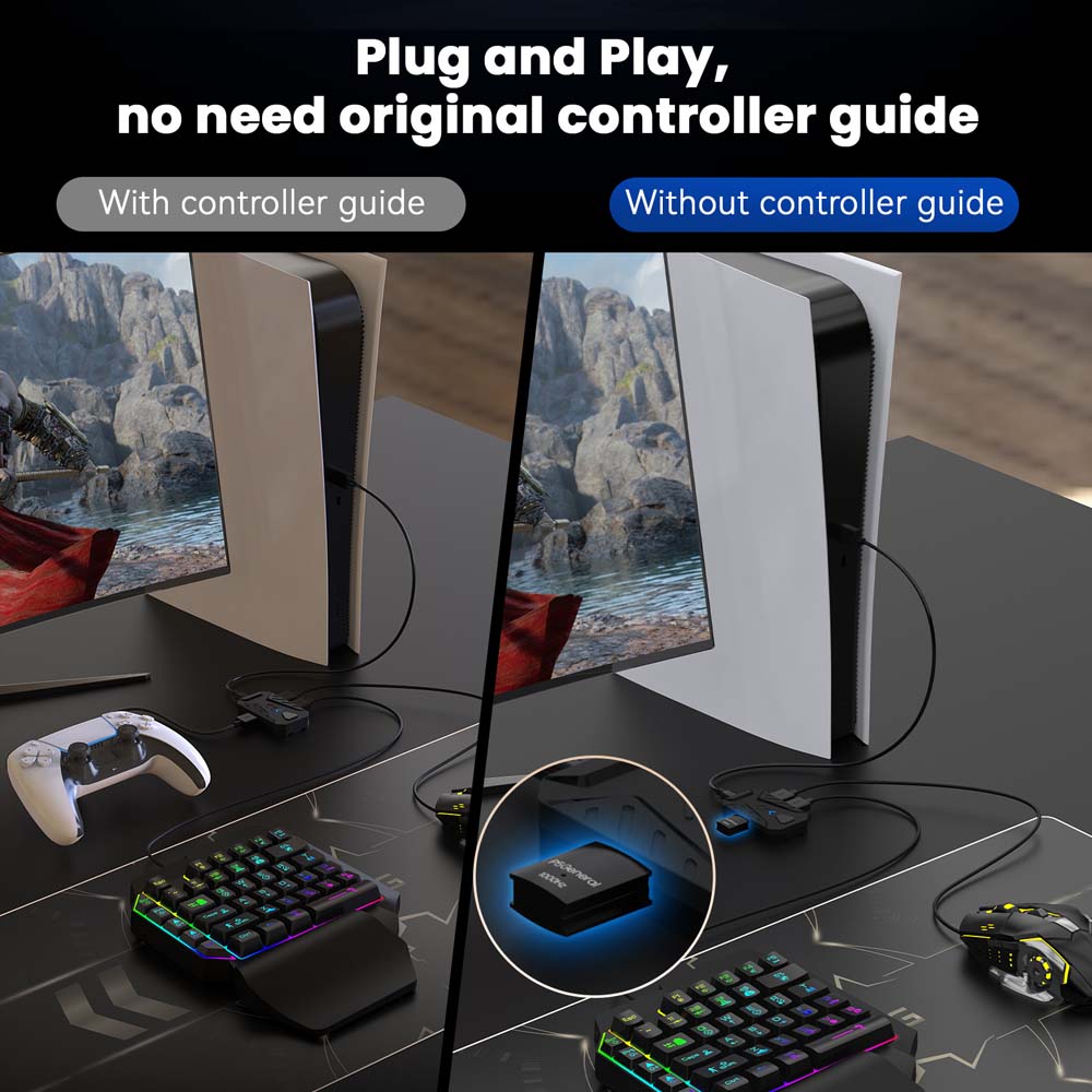voor PS5 Gaming Toetsenbord Mu - Gaming Keyboard And Mouse Combo recensie en prijs