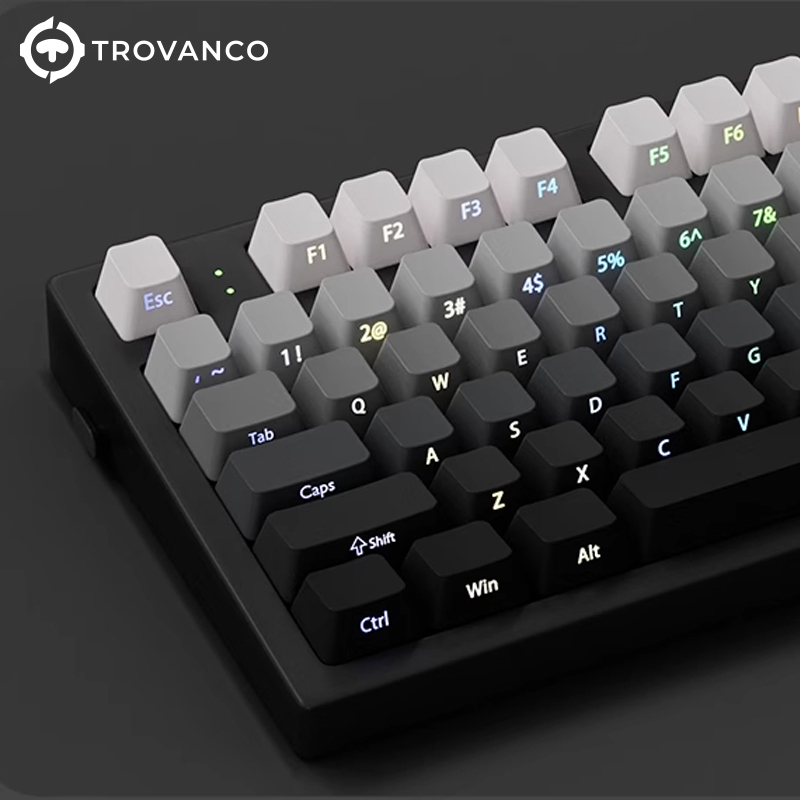 130 toetsen Gradient Keycaps Z - Gaming Keyboard Typewriter recensie en prijs
