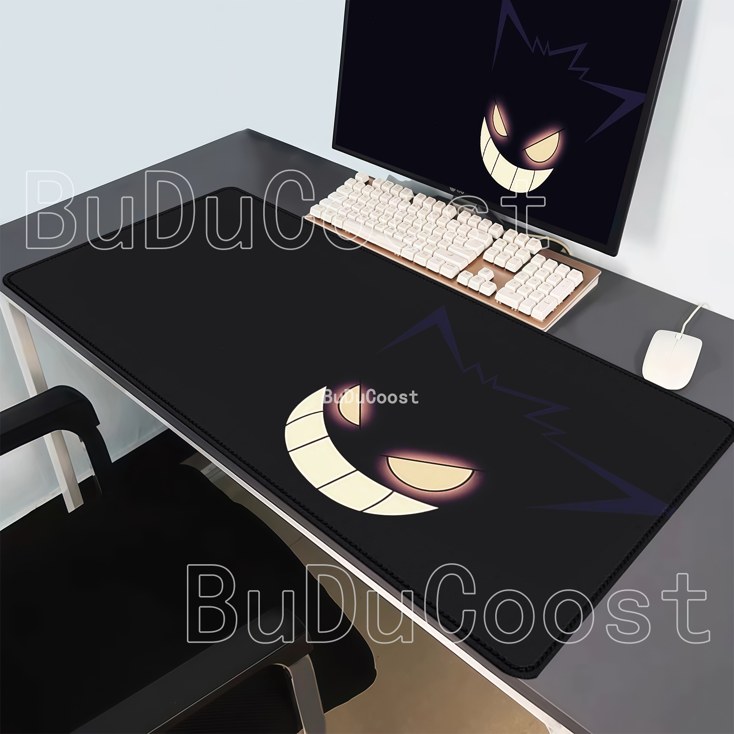 HD Printing Gengar Pokemon Ani - Gaming Keyboard Typewriter recensie en prijs