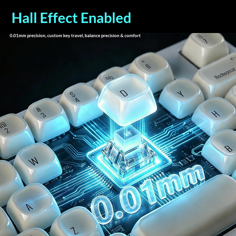 Ajazz AK039 Hall Effect Gaming - Gaming Keyboard Hall Effect Switches recensie en prijs