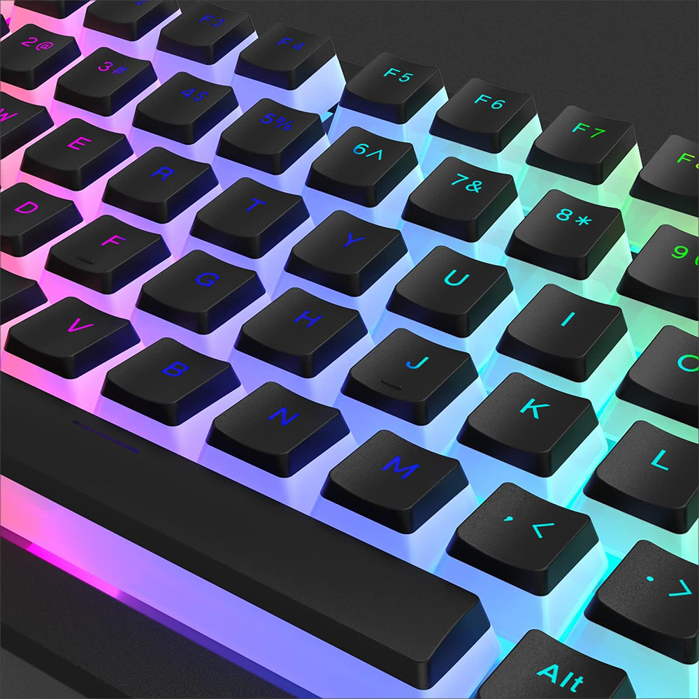 129 toetsen Pudding Keycaps PB - Gaming Keyboard Ergo recensie en prijs