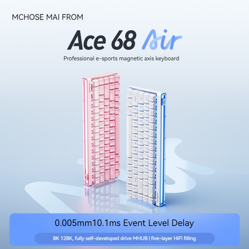 Mchose Ace68 Air magnetische a - Gaming Keyboard Mechanical recensie en prijs