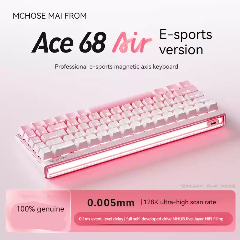 Mchose Ace68 Air magnetische a - Gaming Keyboard Mechanical recensie en prijs