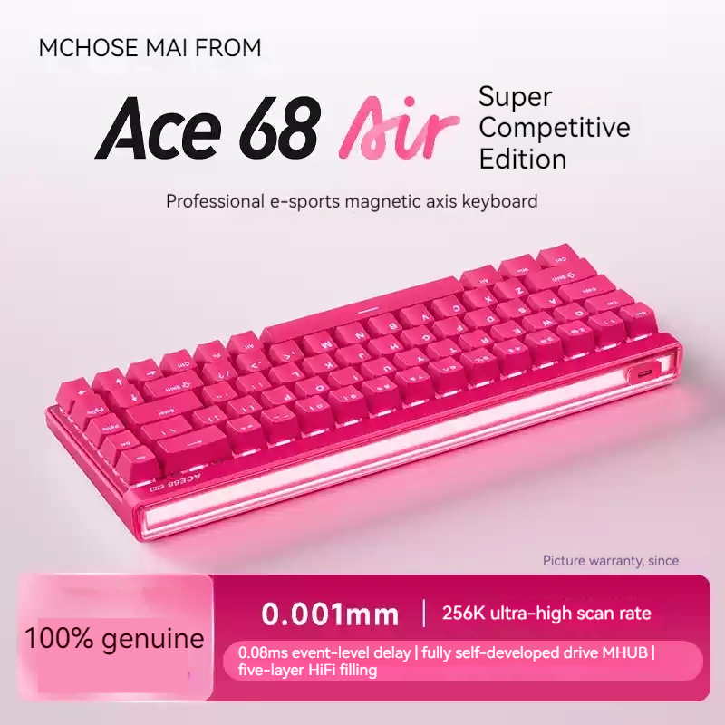 Mchose Ace68 Air magnetische a - Gaming Keyboard Mechanical recensie en prijs
