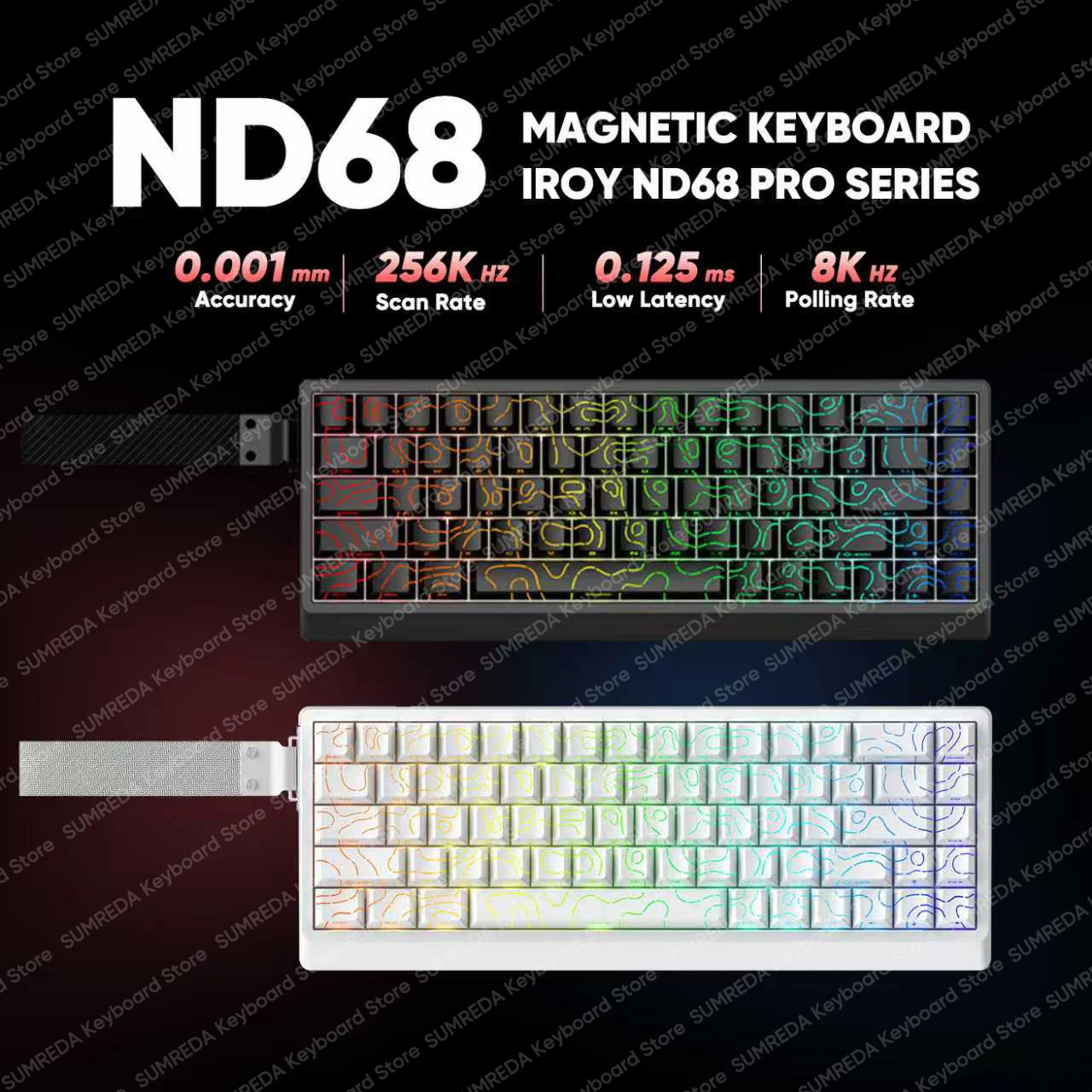 IROK ND68 ND68Pro Hall Effect  - Gaming Keyboard Hall Effect Switches recensie en prijs